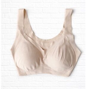 ThirdLove Wireless Bra Medium M Nude Smoothing T shirt bra